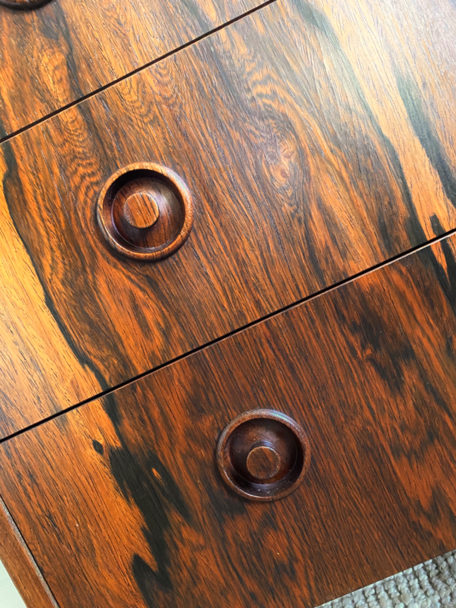 Vintage Palissander / Rosewood Ladekastje image 7