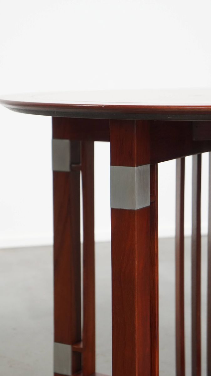 Mooie Ronde Schuitema Bijzet/salontafel Uit De Decoforma Serie In Art Deco Stijl image 4