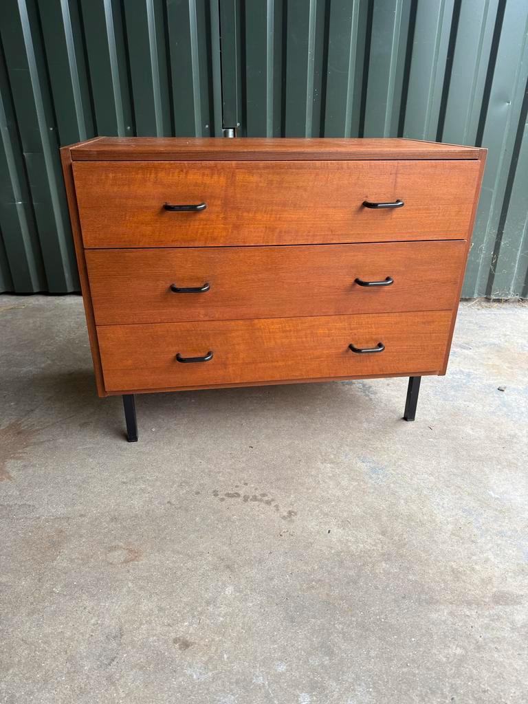 Vintage Simpla Lux Ladekast - Deens Design Teak image 2