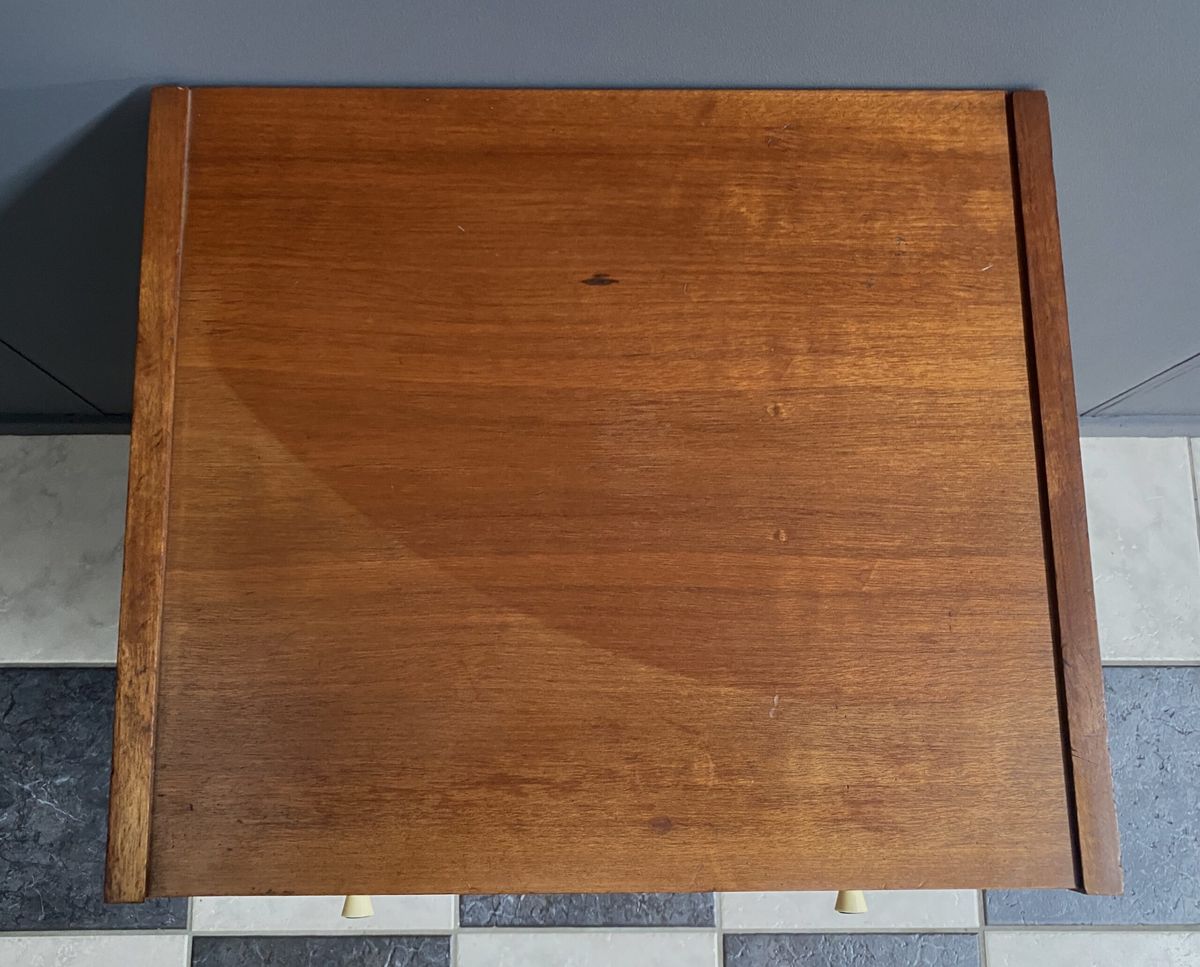 Chest Of Drawers In 2-tone Wood 1960s image 6