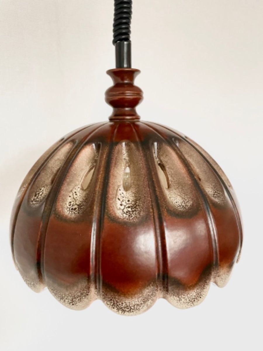 Keramische Hanglamp W. Goebel ‘70 image 2