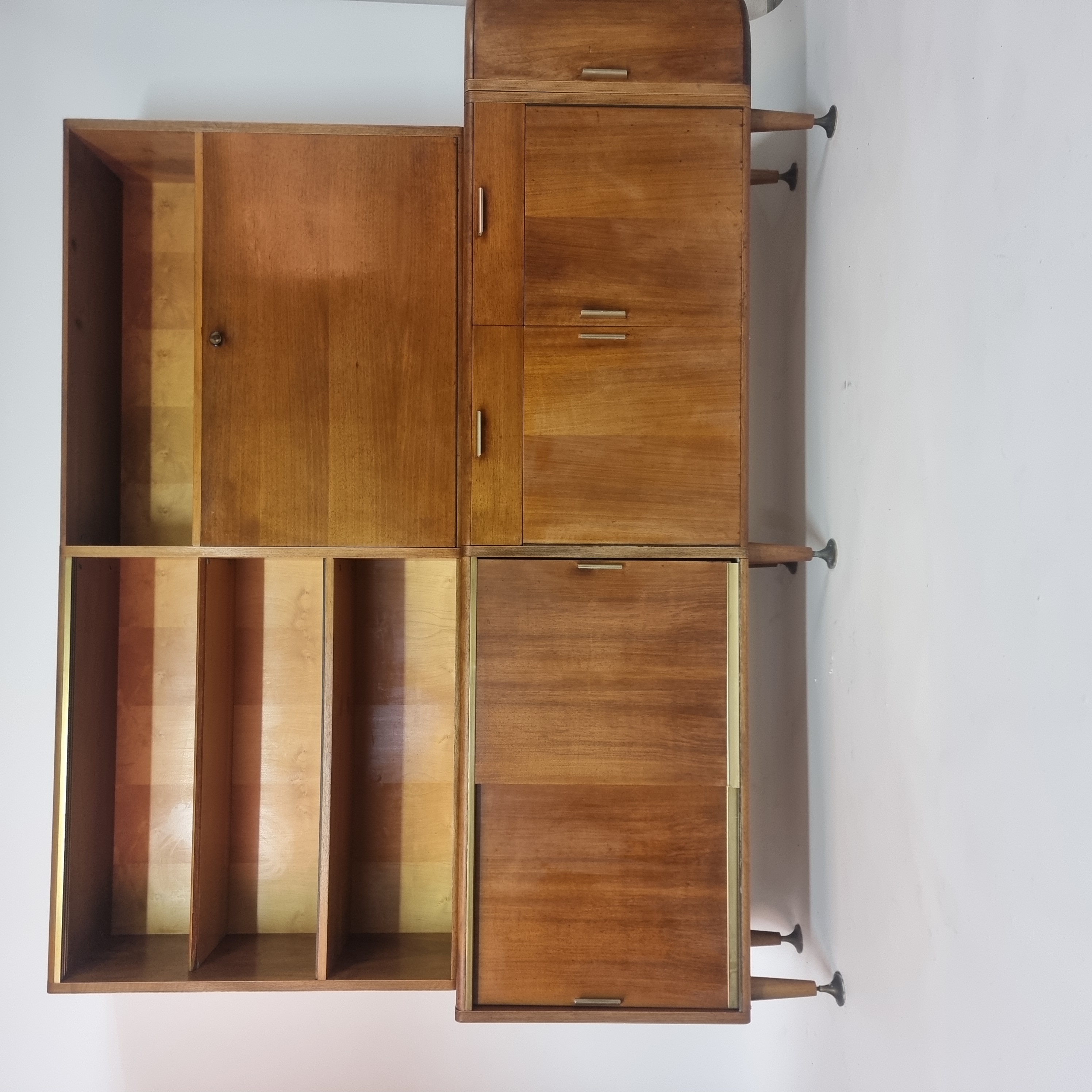 Mid-century Wandmeubel / Highboard / Dressoir – A.a. Patijn / Zijlstra – Jaren ’50 image 2