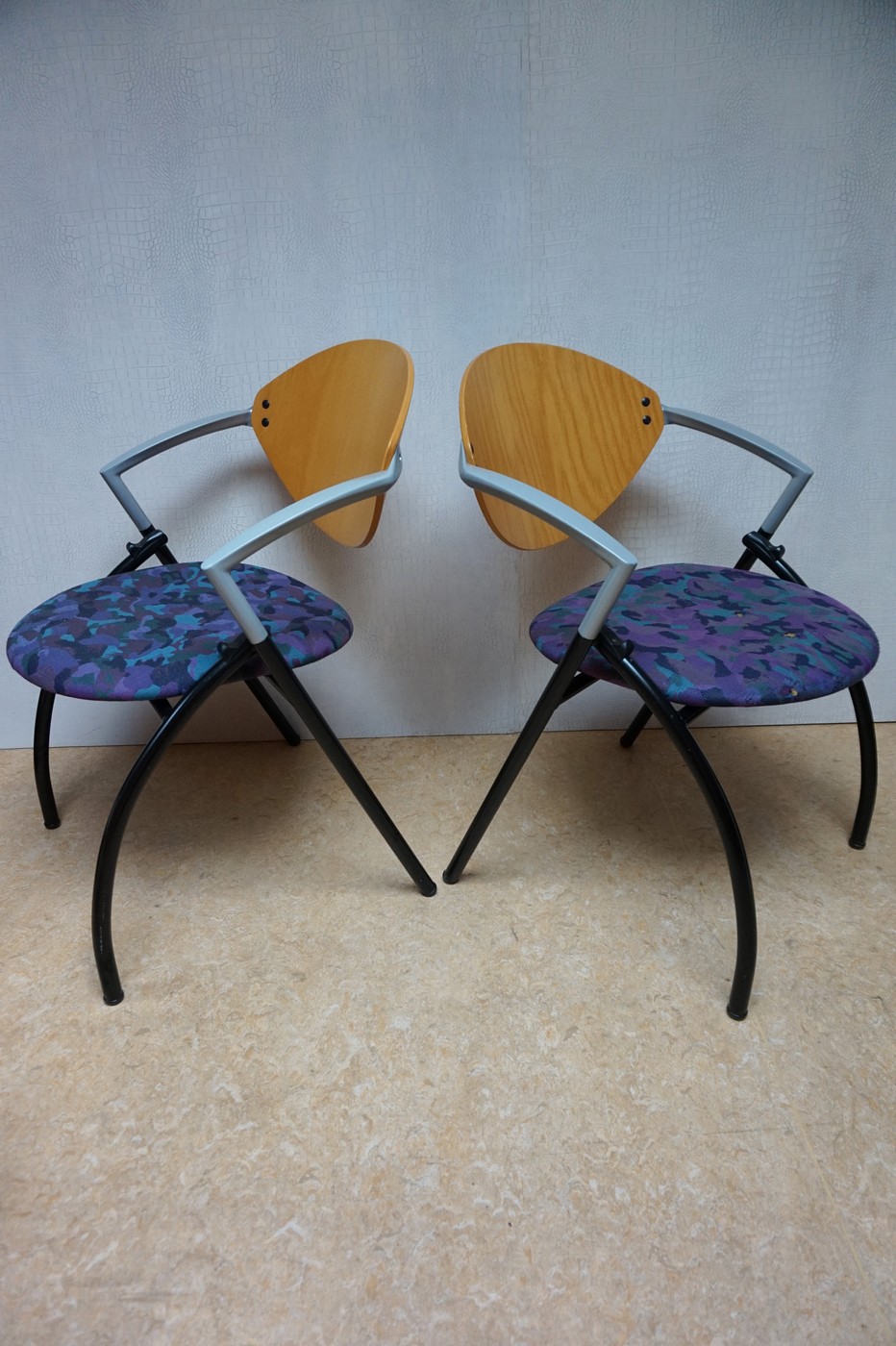 Set Van 6 Vepa Alpine Vergaderstoelen, Eetkamerstoelen image 12