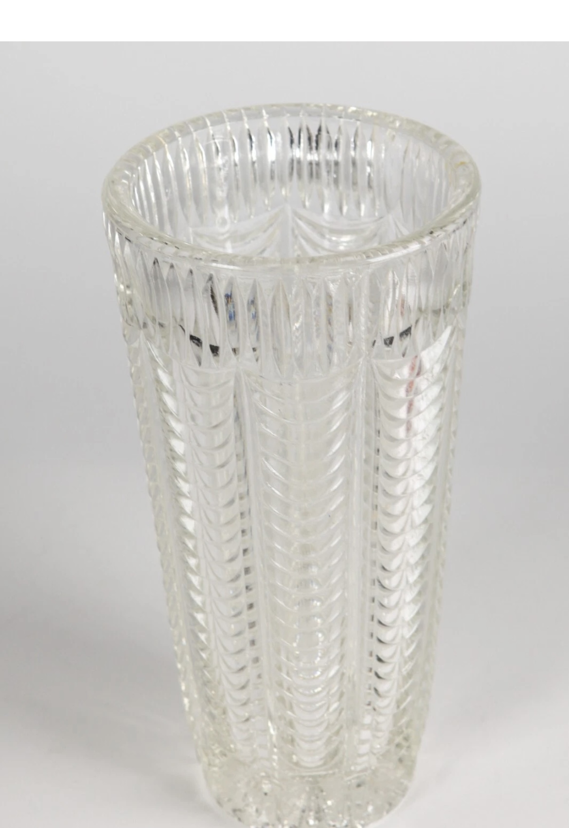 Jaren 50 Persglazen Vaas Uit Italie image 5