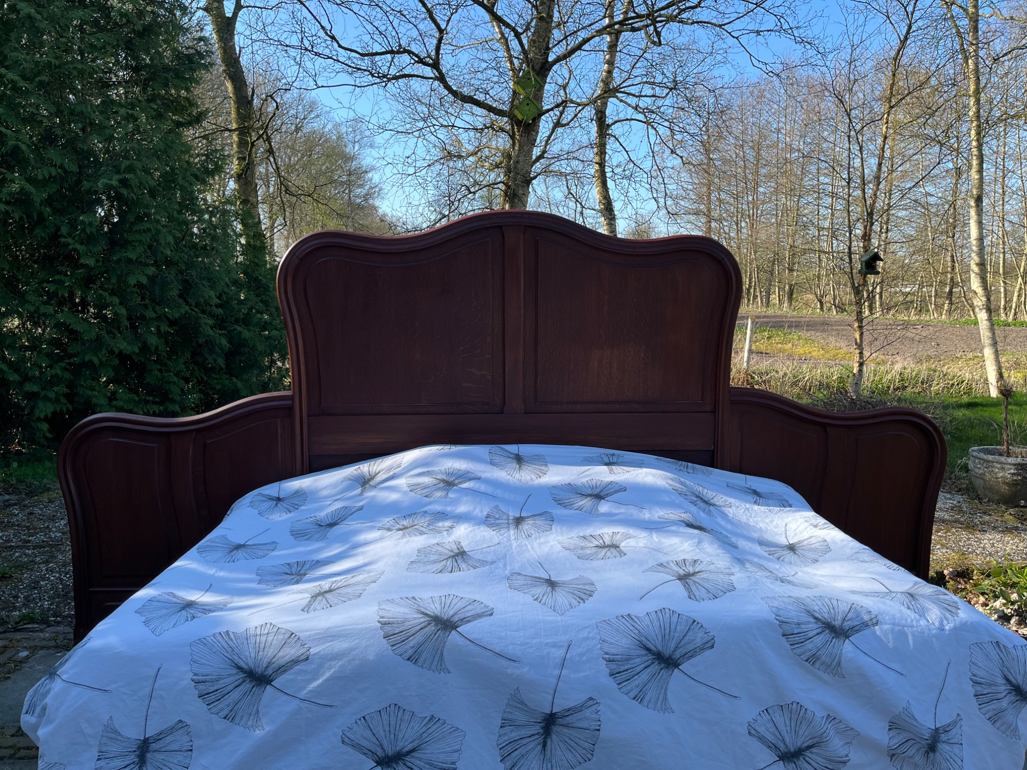 Hoofdbord, Eikenhout image 16