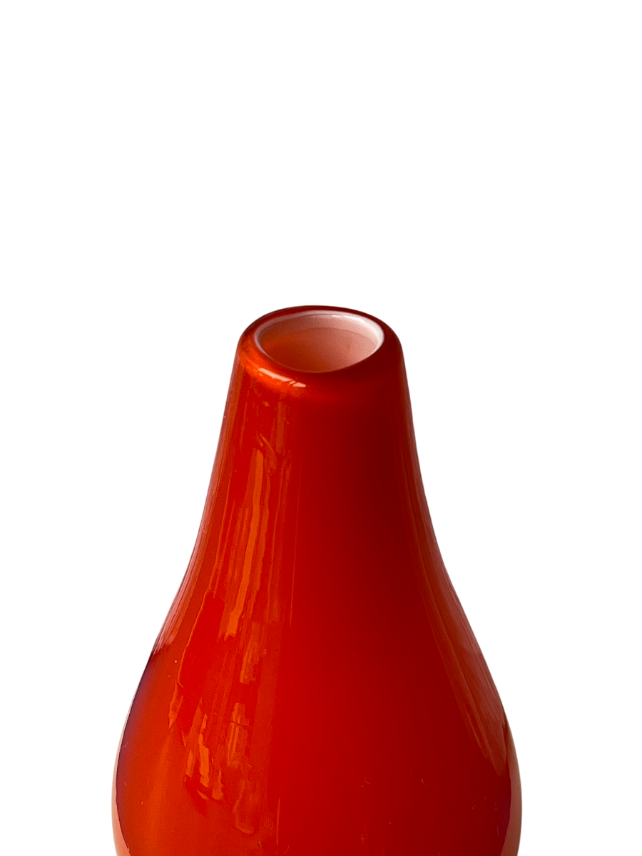 Italian Design - Mid-century Vaasje Empoli Oranje image 2