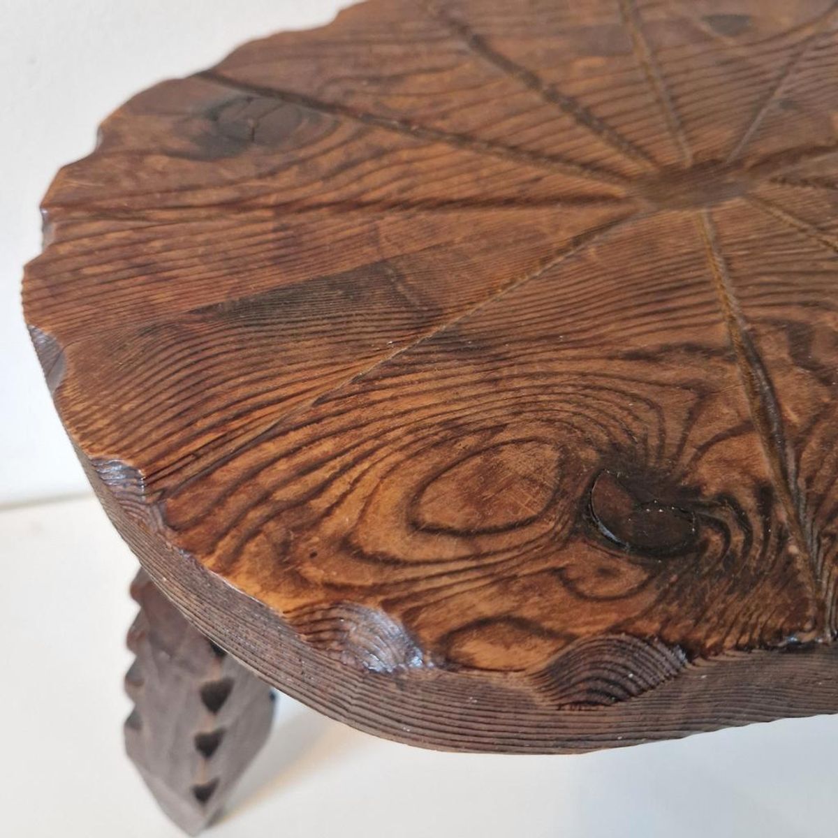 Vintage Krukje Spaans Brutalist Jaren 70 Plantentafel image 8
