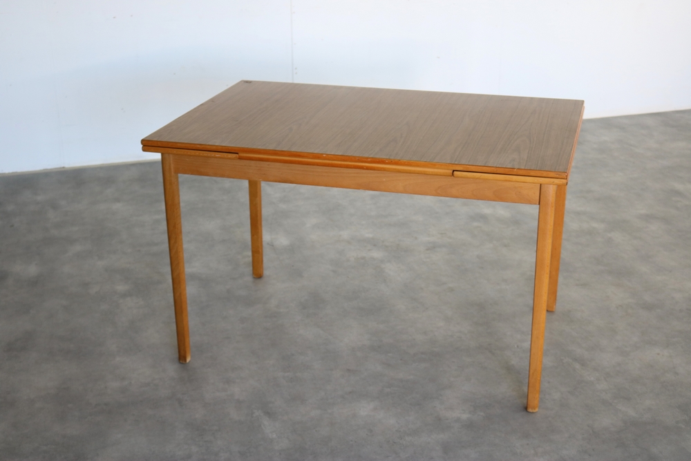 Vintage Eettafel | Tafel | Jaren 60 | Uitschuifbaar | Zweeds image 3