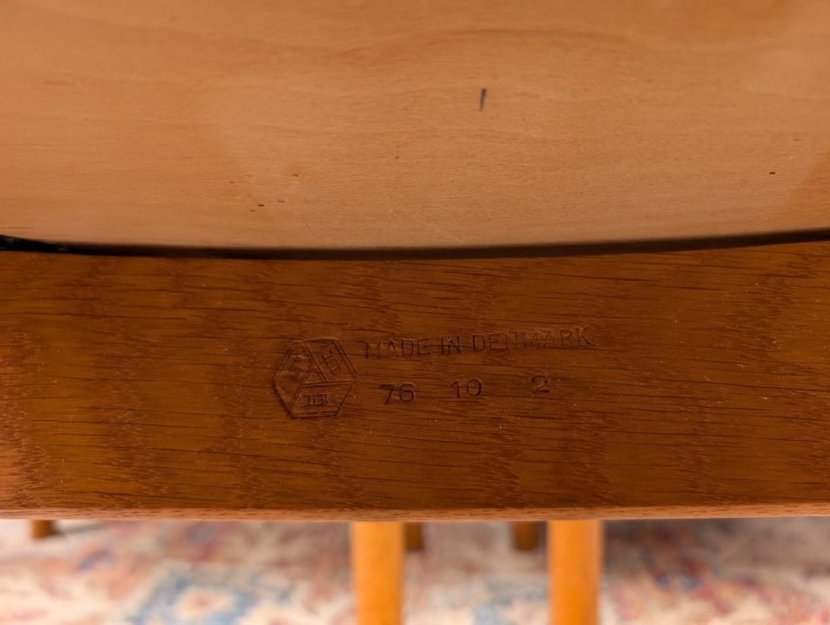 6x Deens Design Stoelen, Jørgen Bækmark, Fdb Møbler image 3
