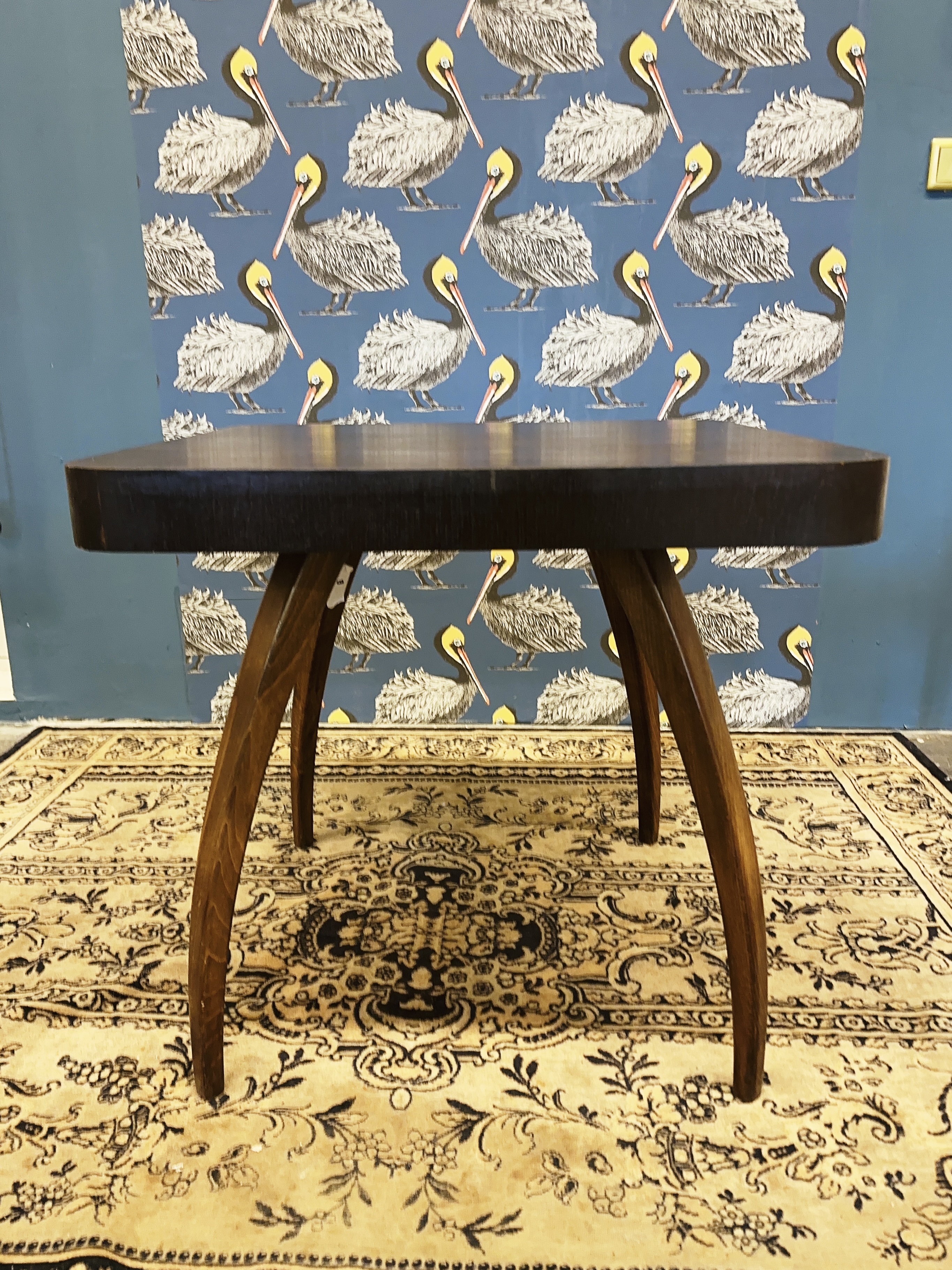 Tafel Halabala H259 'spider' (donker Tafelblad) image 4