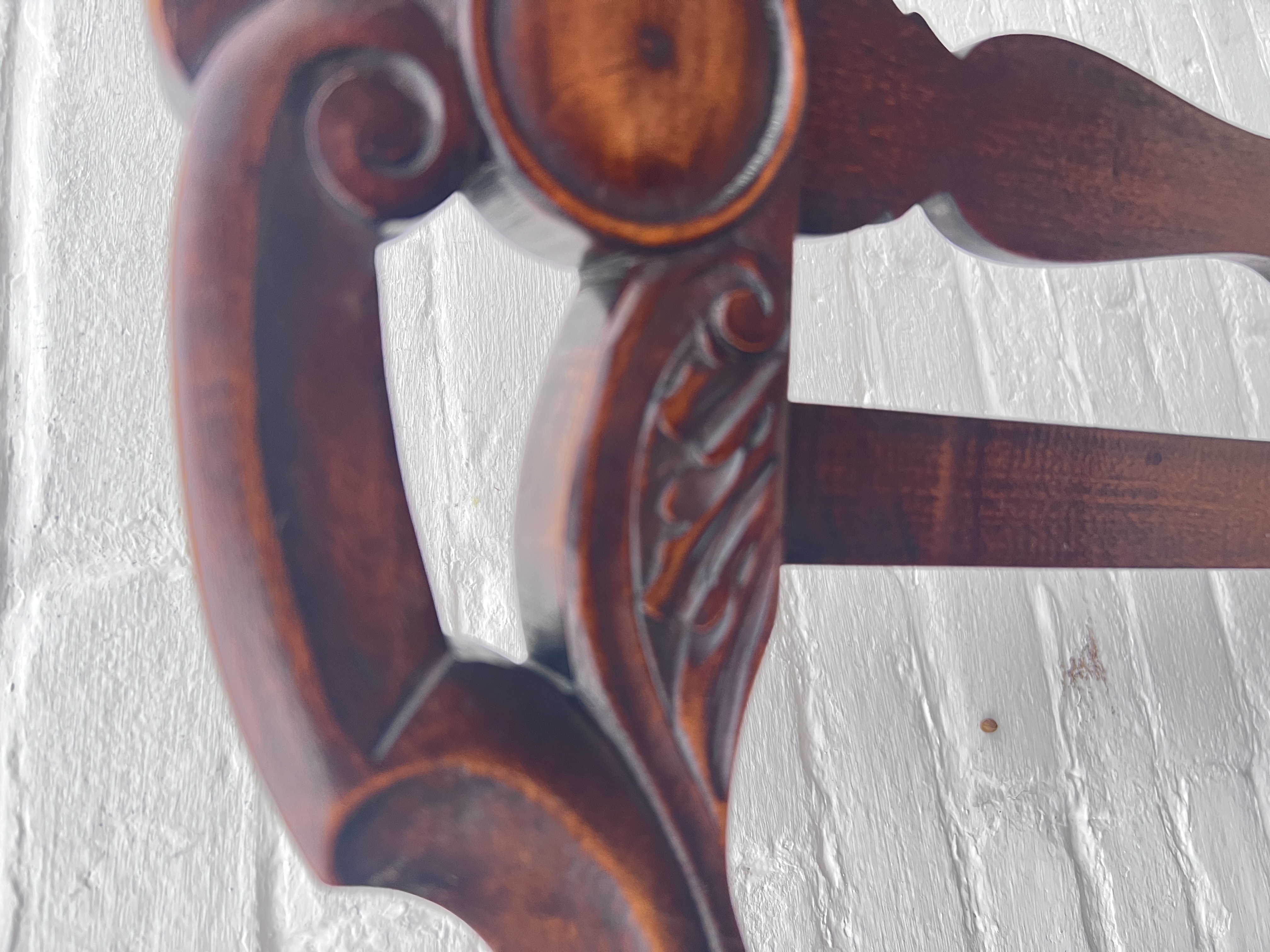 Antiek Engels Eiken Stoel Met Armleuningen, Maten Volgen Nog image 4