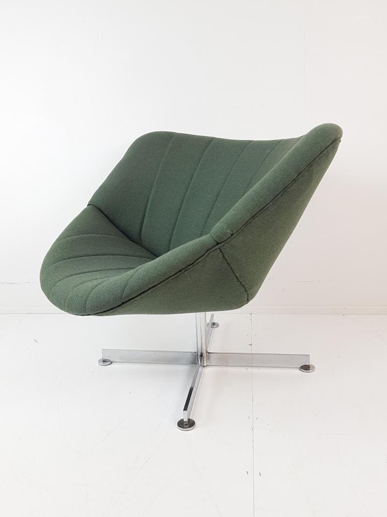 2 Rudolf Wolf Swivel Chair Modello Groen Ploegwool De Ploeg image 16