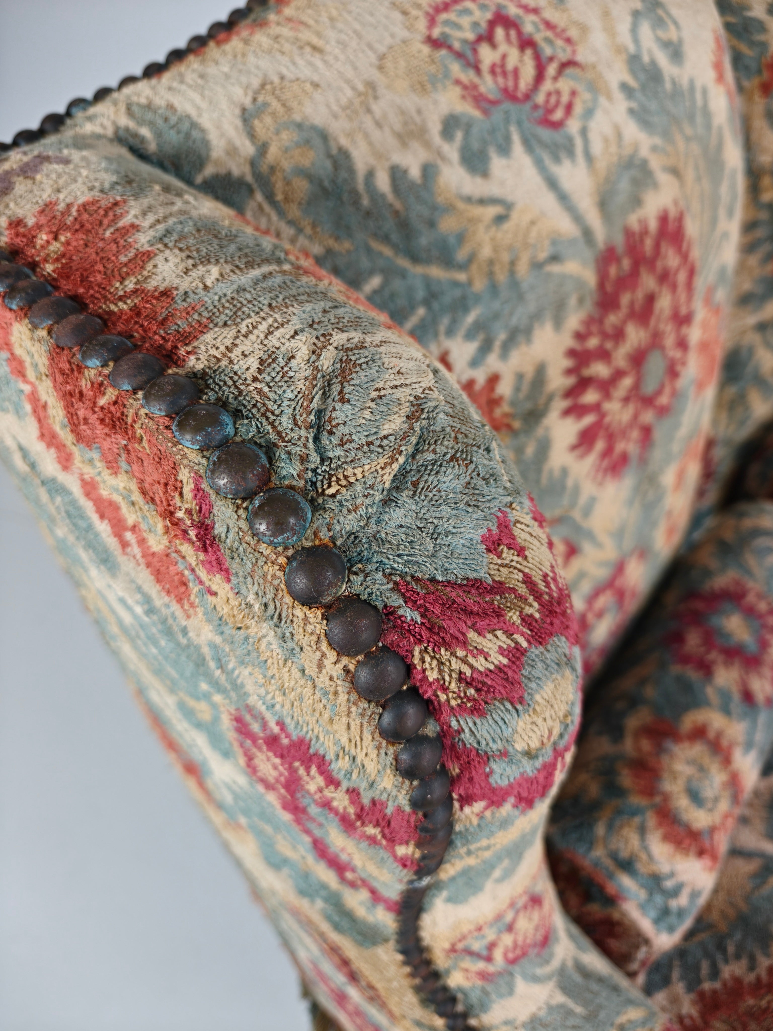 Os De Mouton Sofa In Tapestry – Country House Style, 19th Century image 4