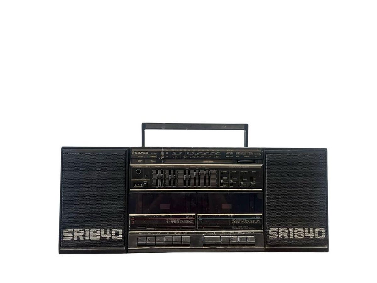 Vintage Cassette Radio Boombox Sr1840 image 4
