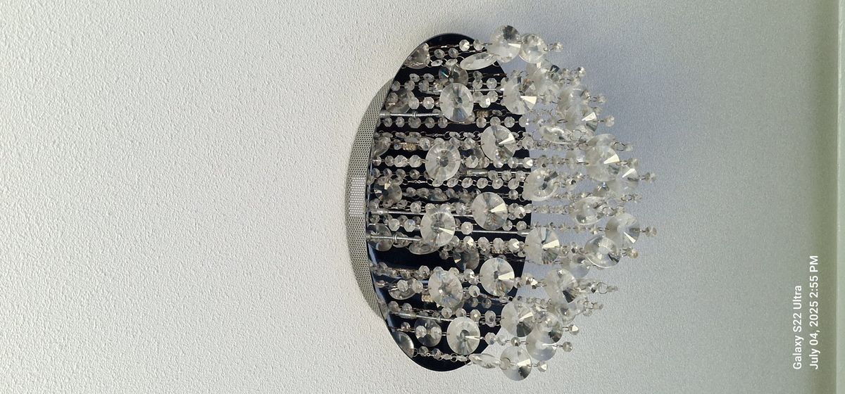 Moderne Plafondlamp Met Kristallen – G9 Fitting. image 2