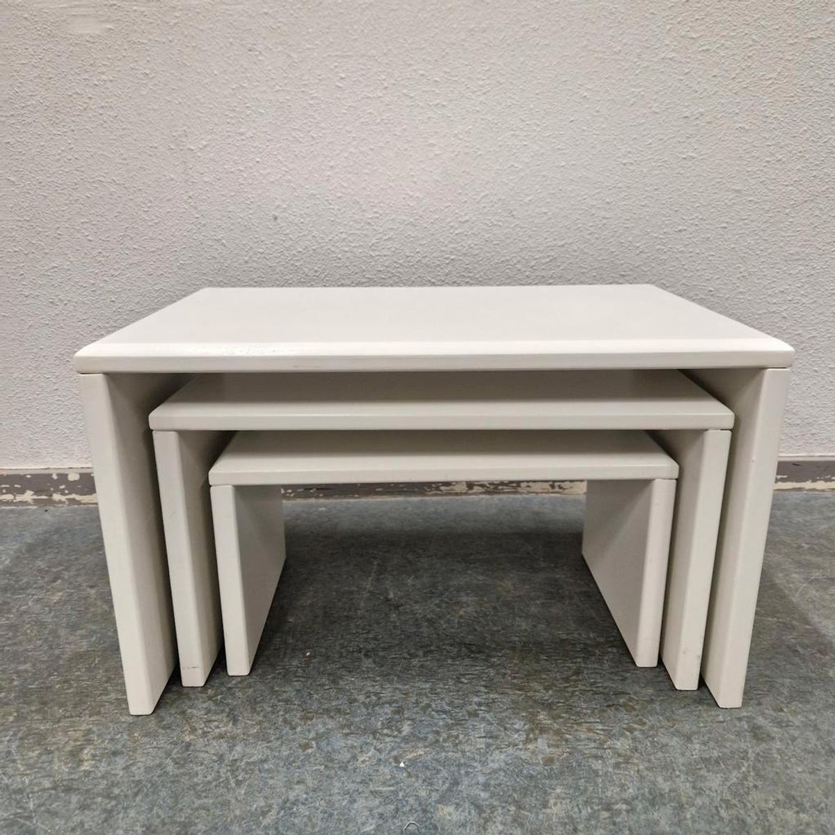70's Vintage Salontafel Mimiset Jaren 70 Bijzettafel Set image 6