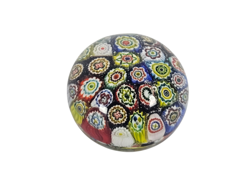 Paperweight - Murano - Milifiori - Seguso - Italie - Venezia - 80's image 4