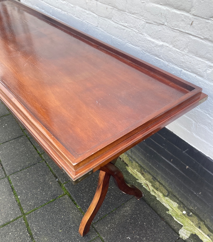 Inklapbare Sidetable Butlertray, Campaign Stijl, 170 Cm Breed image 6