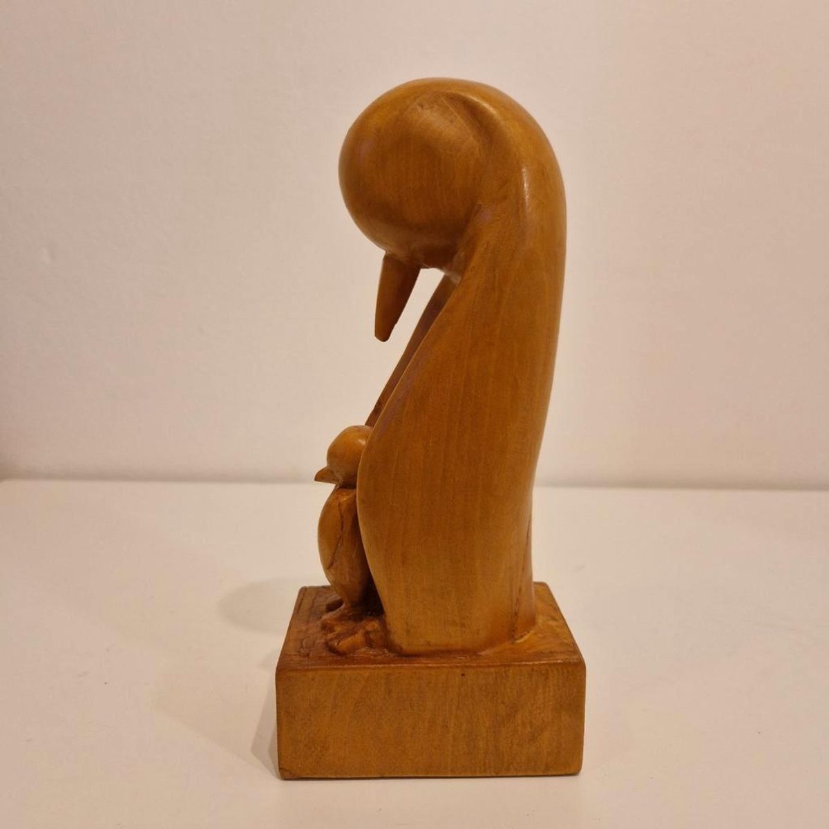 Art Deco Pinguin Beeld Houtsnijwerk image 6