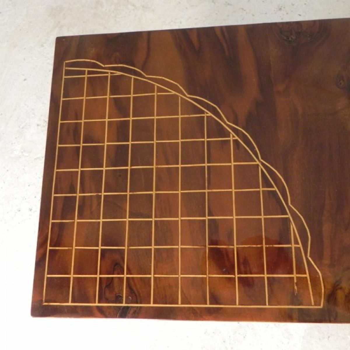 Art Deco Stijl Consoletafel Met Verschillende Soorten Ingelegd Hout image 19