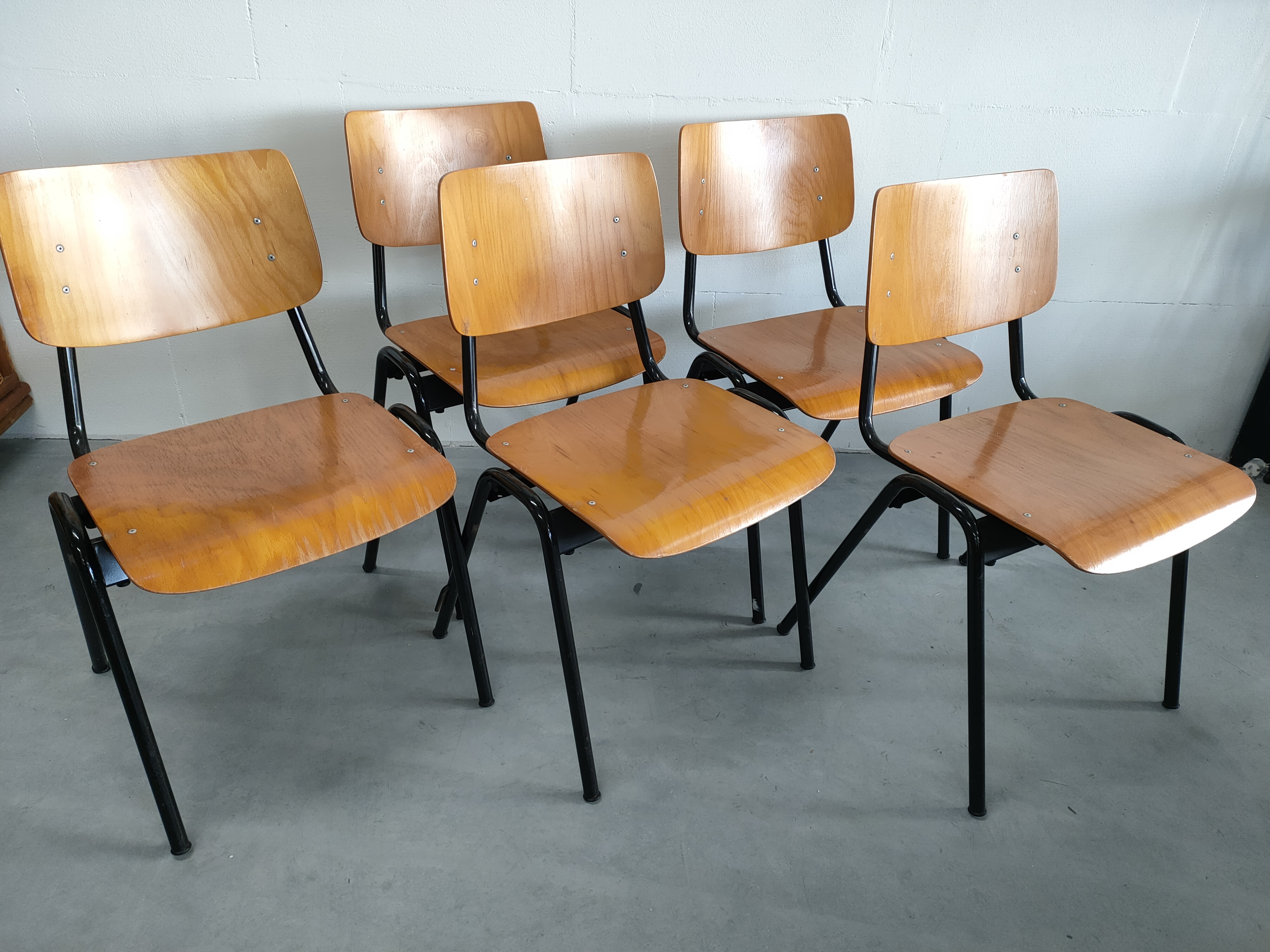 Stapelbare Schoolstoelen Jaren '70 image 7