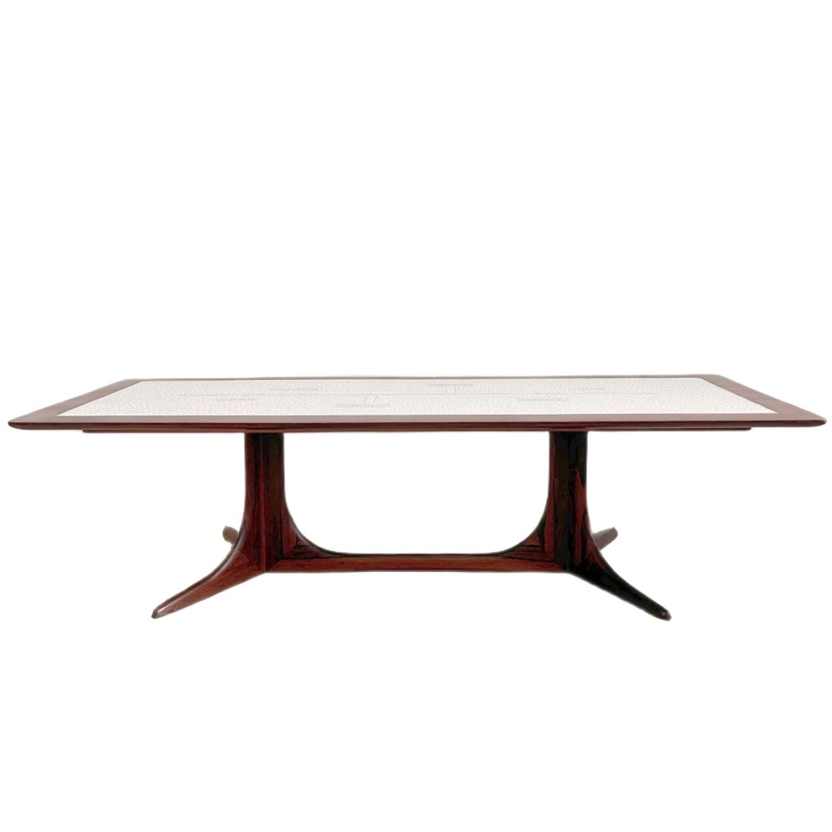 Mid-century Deens Design Salontafel Palissander 1960’s image 5