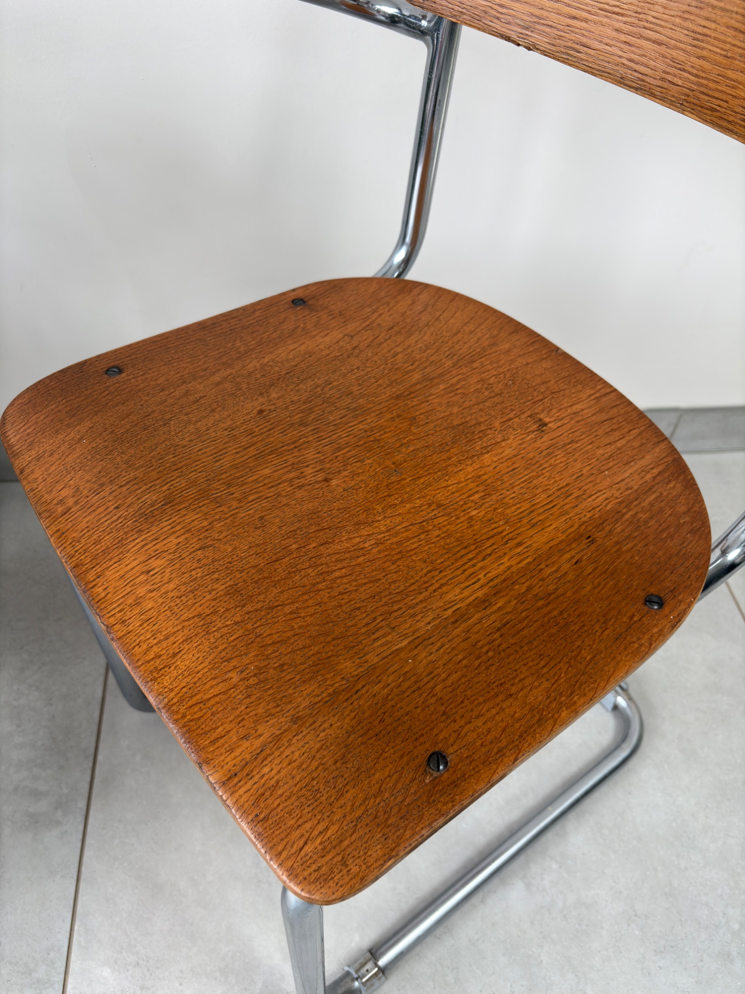 Vintage Buisstoel Bauhaus Stijl image 10