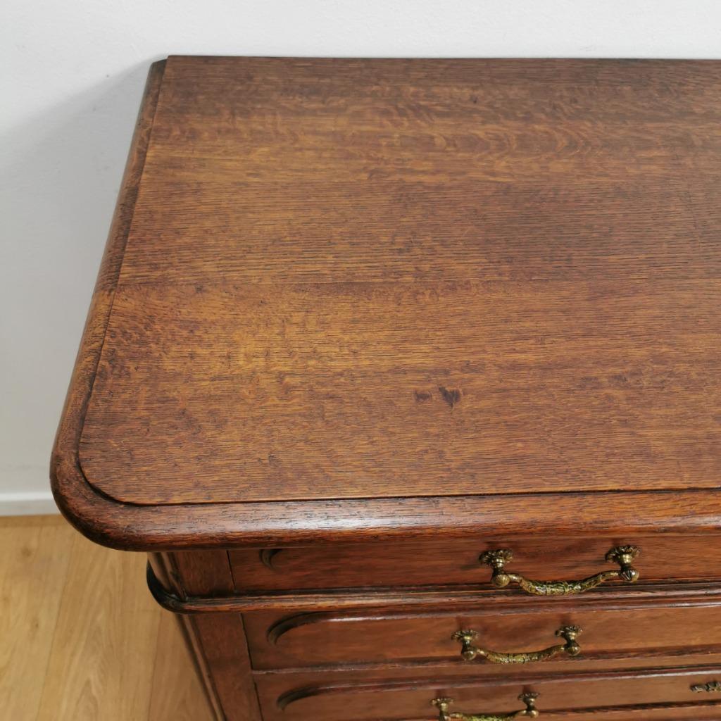 Vintage Queen Ann Ladekast, Commode Dressoir Ladekast Badkamermeubel 403 image 13