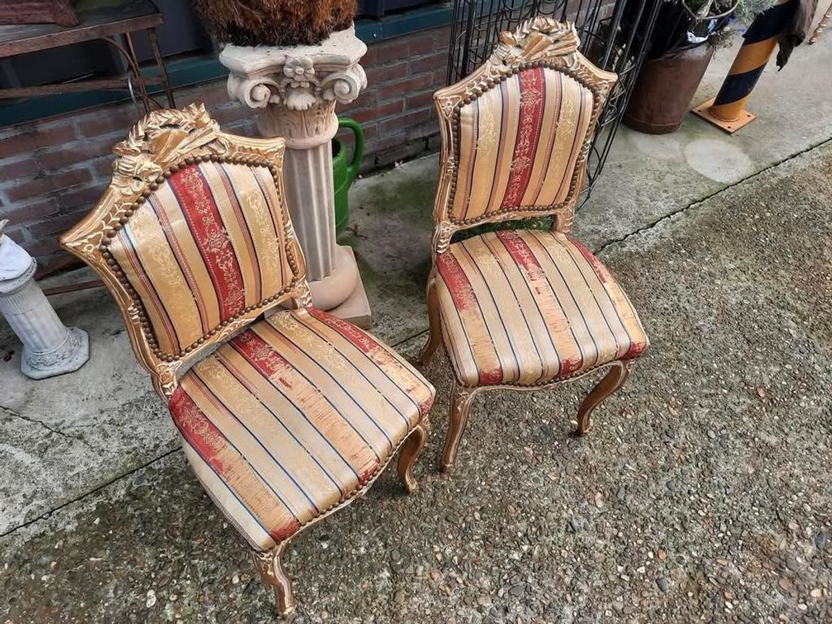 Barok Decoratieve Kinderstoeltjes Zithoogte 46cm En Rugleuni image 3