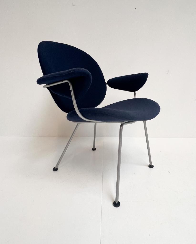 Donkerblauwe Kembo Fauteuil Van W.h. Gispen, Na 2000 image 6