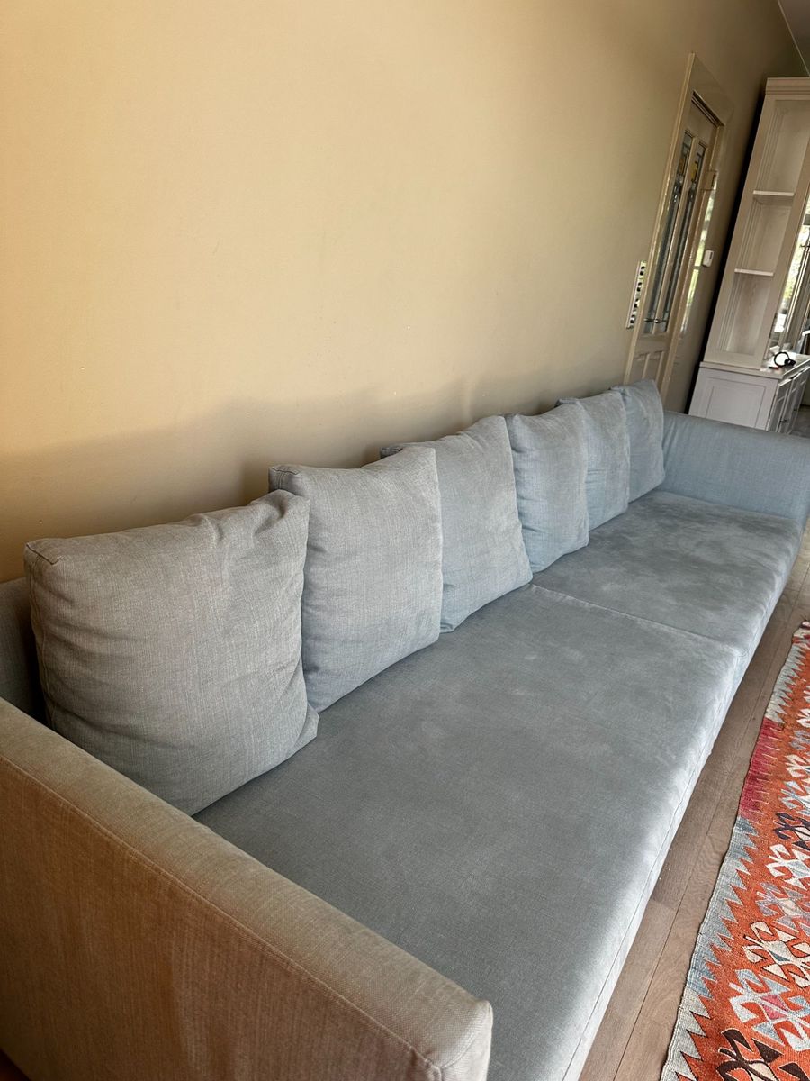 Flexform Bank Blauw Nieuw Bekleed image 4