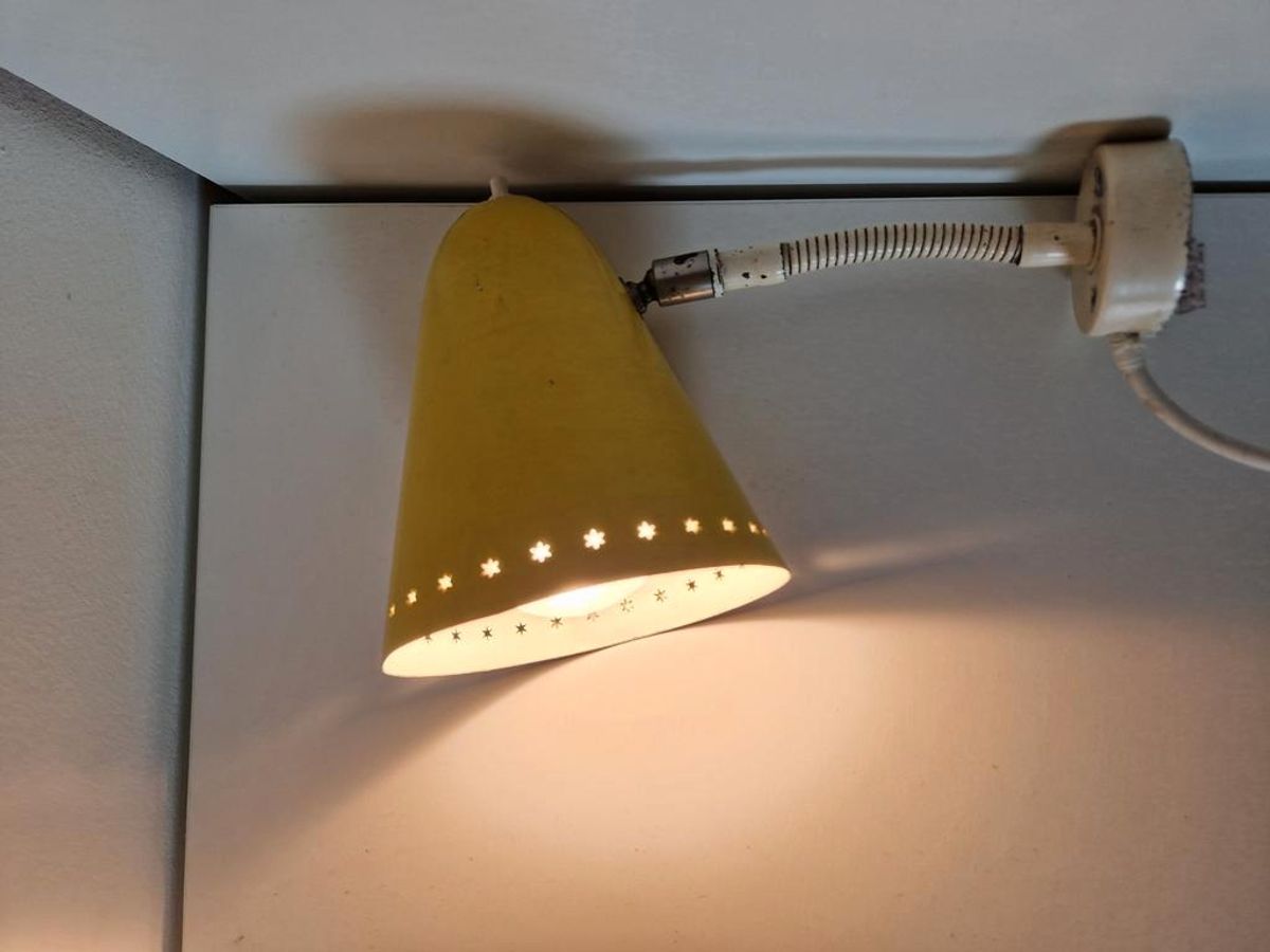 Fifties Hala Zeist Zonneserie Vintage Wandlampje image 10