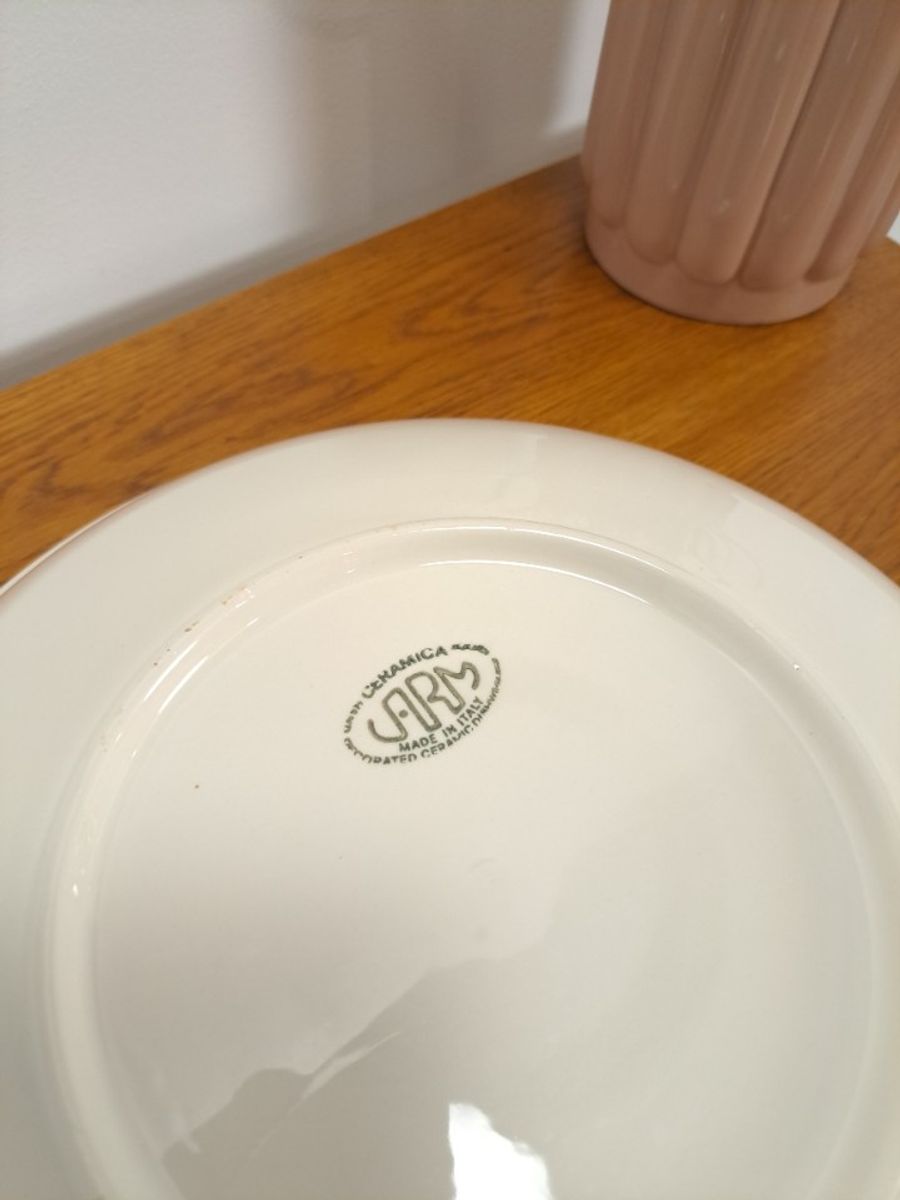 Vintage Porseleinen Schaal Cheetah Italy image 5