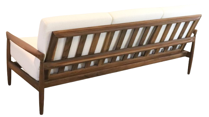 Erik Wørts Voor IKEA Kolding Bank Vintage Reupholstered image 2