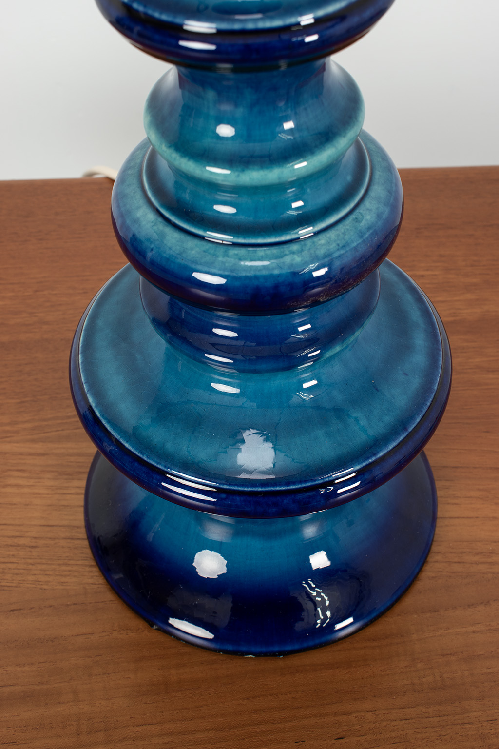 Blauw Keramieken Lamp image 7