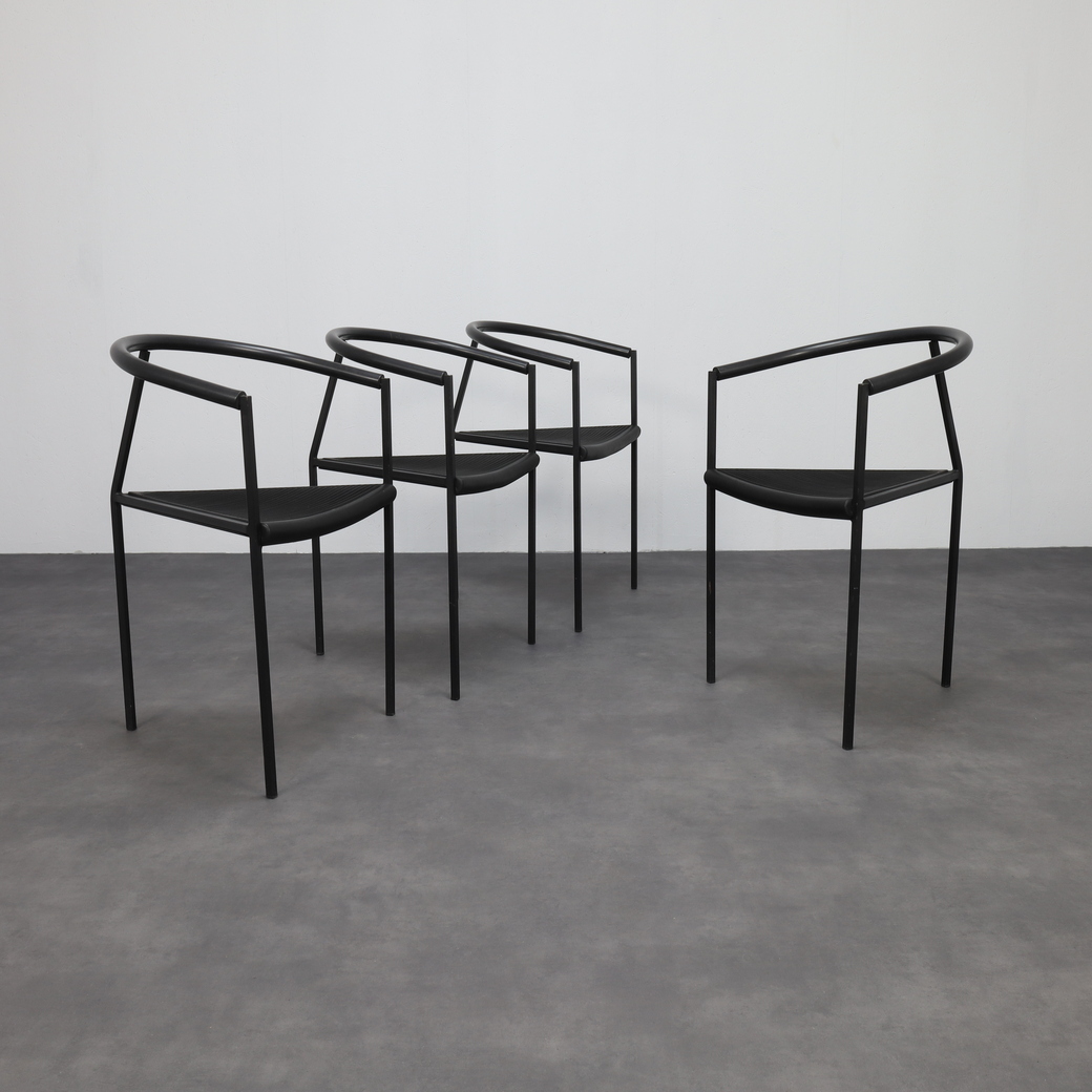 4x Rare Postmodern Dining Chair By Maurizio Peregalli For Zeus, 1980s image 2