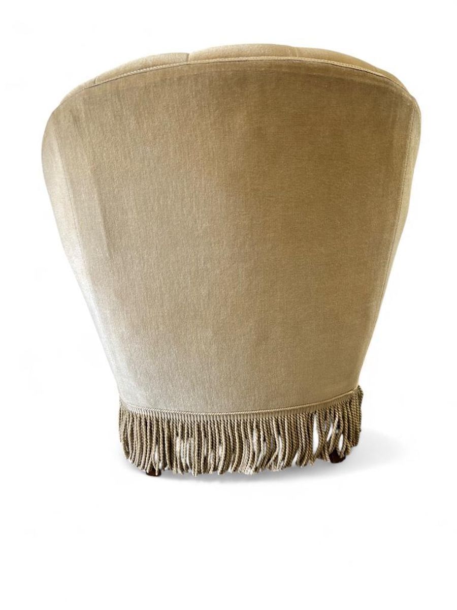 Vintage Fauteuil / Eenzit / Clubzetel Met Franjes image 11