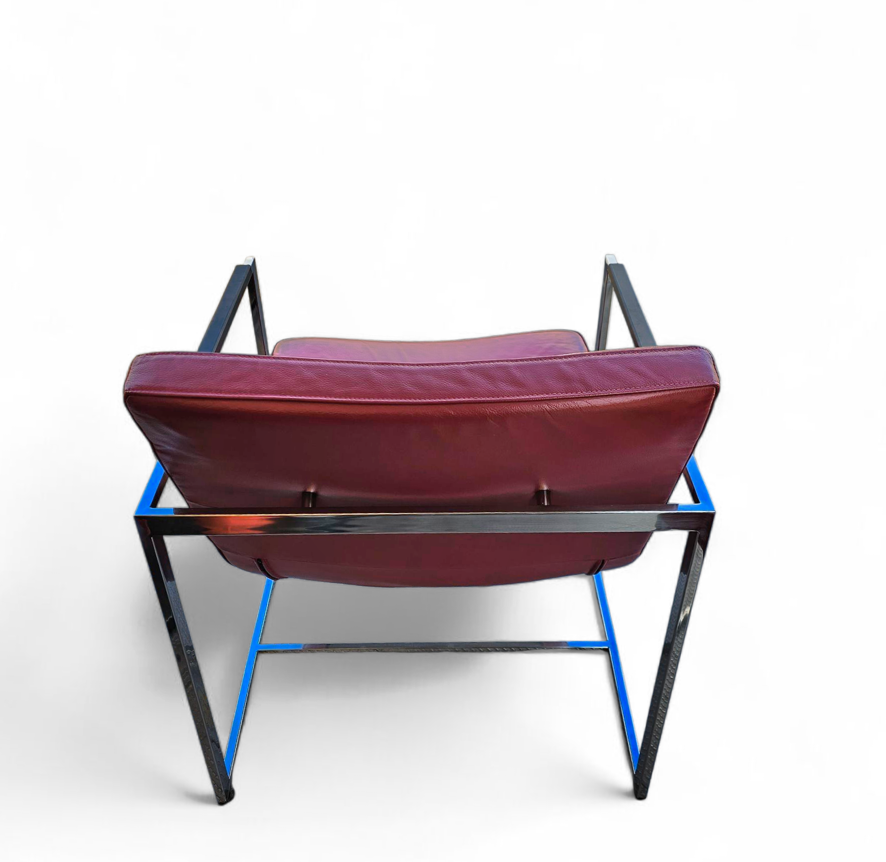 2 X Oscar Lounge Chair / Martin Haksteen / Harvink / Red Leather / Very Good Condition / 1980s image 4