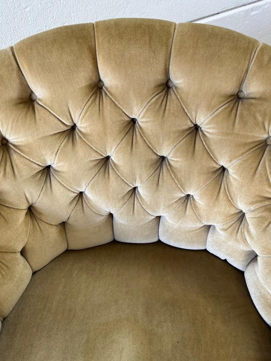 Vintage Fauteuil / Eenzit / Clubzetel Met Franjes image 6