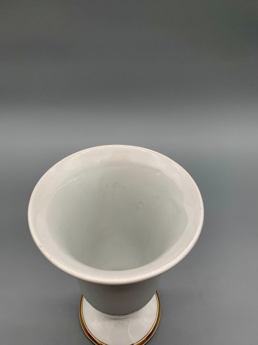Prachtig Vaasje Delft Wit/goud image 7