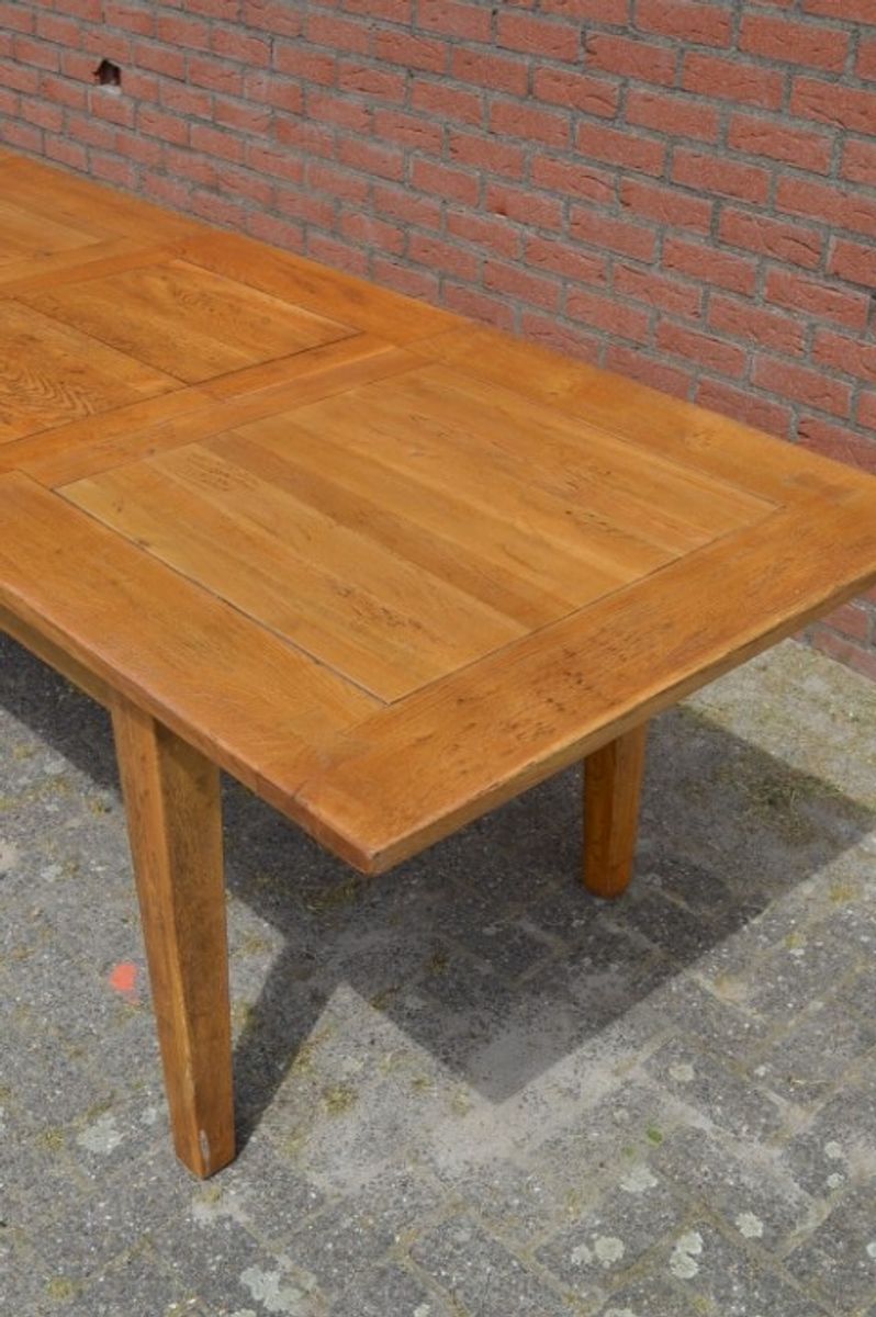Eettafel Massief Eiken Uitschuifbaar image 4