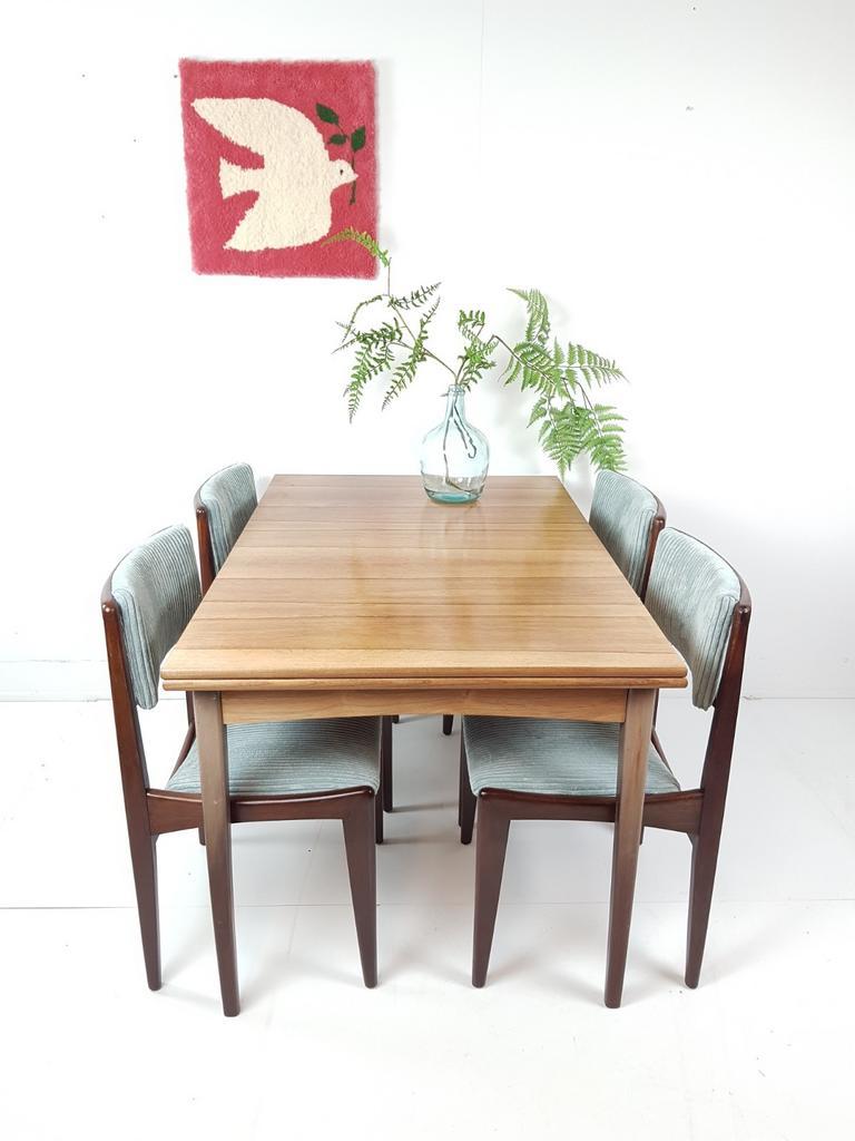 Vintage Palissander Eettafel Uitschuifbaar image 2
