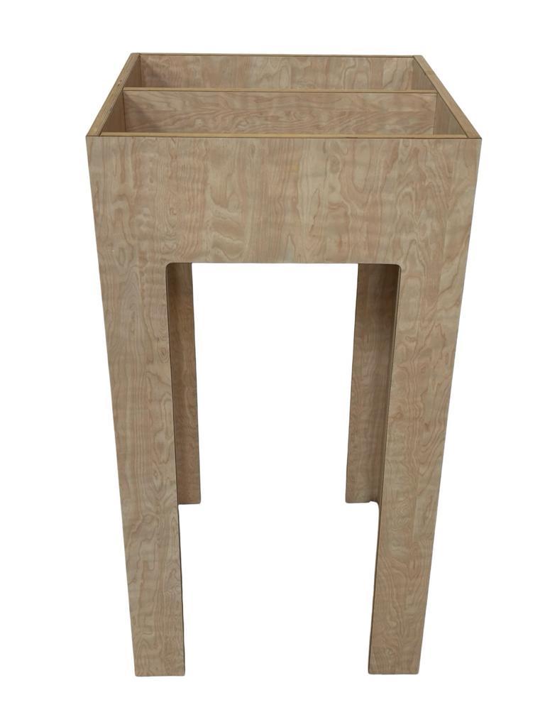 Houten Tafel Opbergmeubek Lp Cd Boelen - Uniek Design image 3