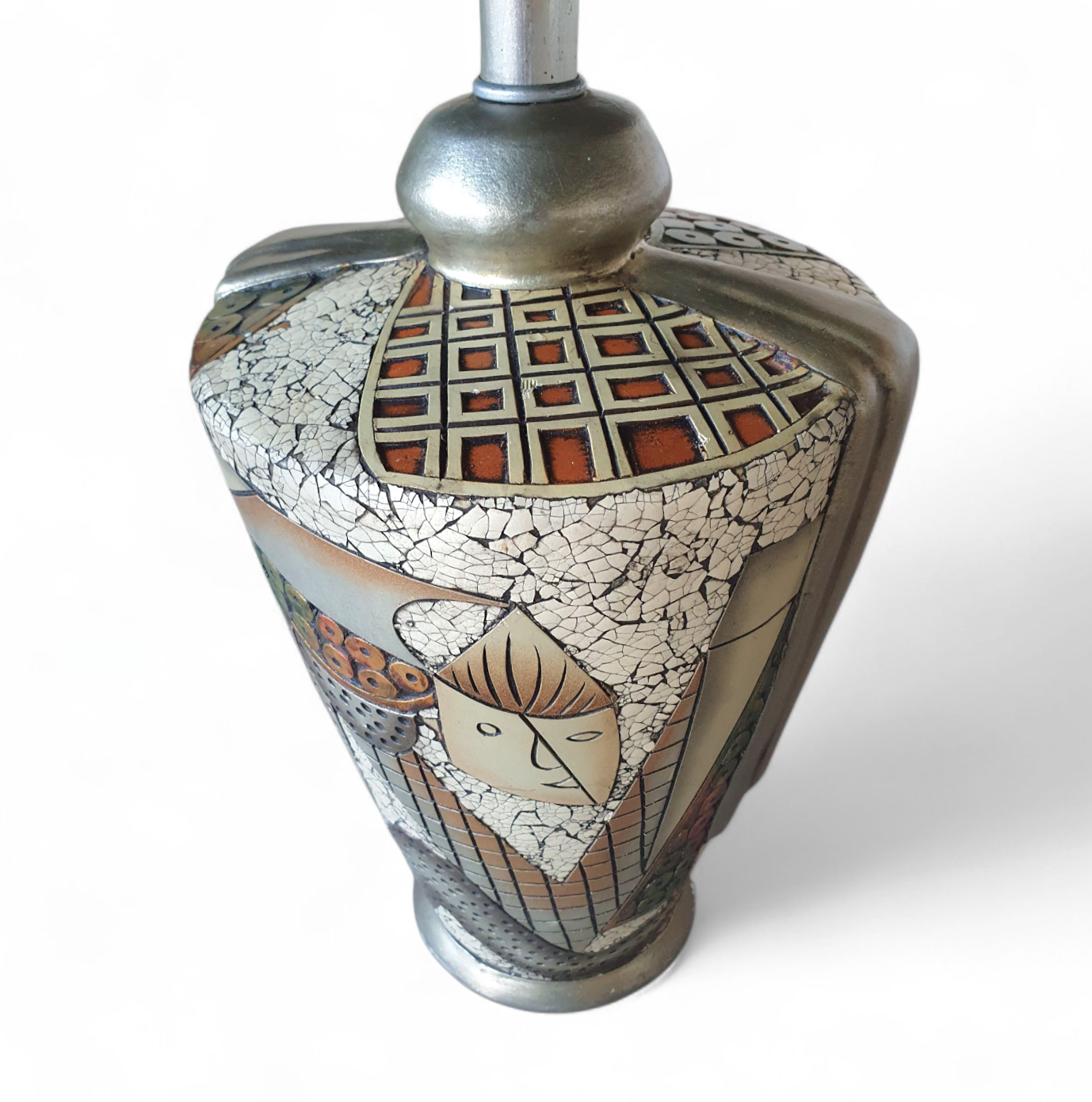 Alexander Kalifano / Modern Impressionist Art Vase Lamps / Circa 1980s image 6