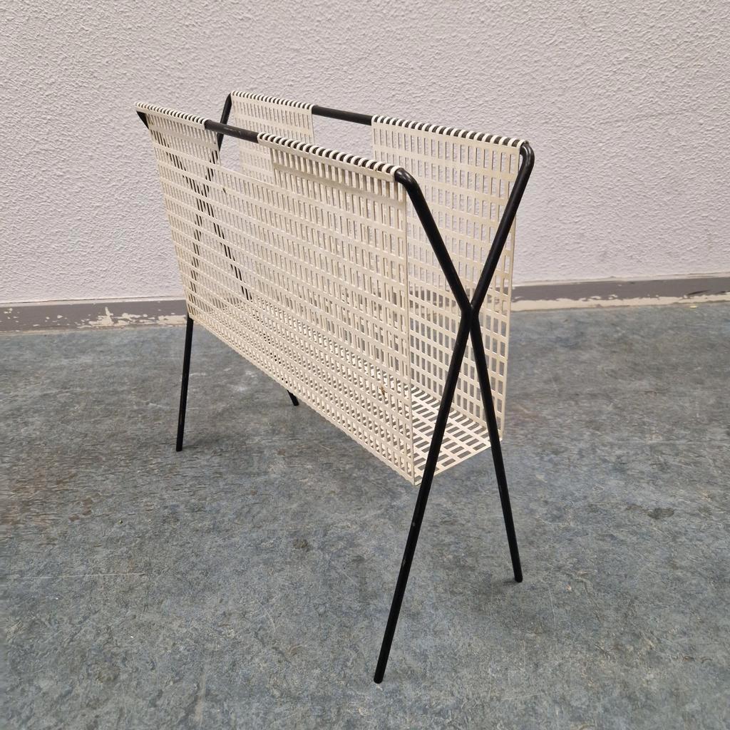 Vintage Lectuurrek Krantenbak Pikastro Stijl Fifties Design image 2
