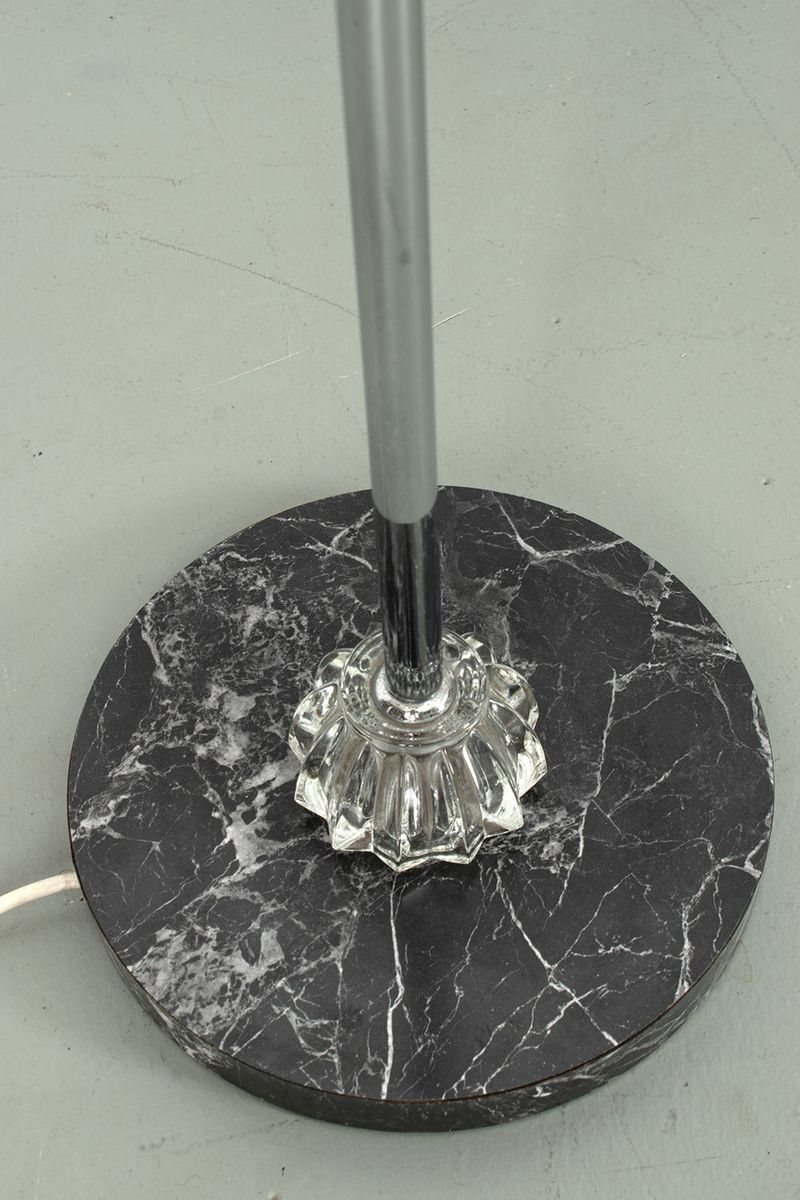 60’s Vloerlamp Met Marmeren Voet image 5