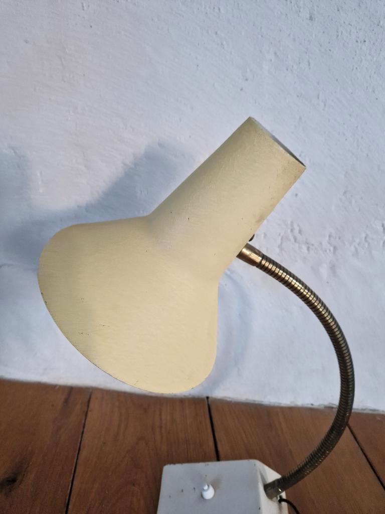 Sis Light Duits Vintage Bureau Lamp Jaren 50 Geel. image 9