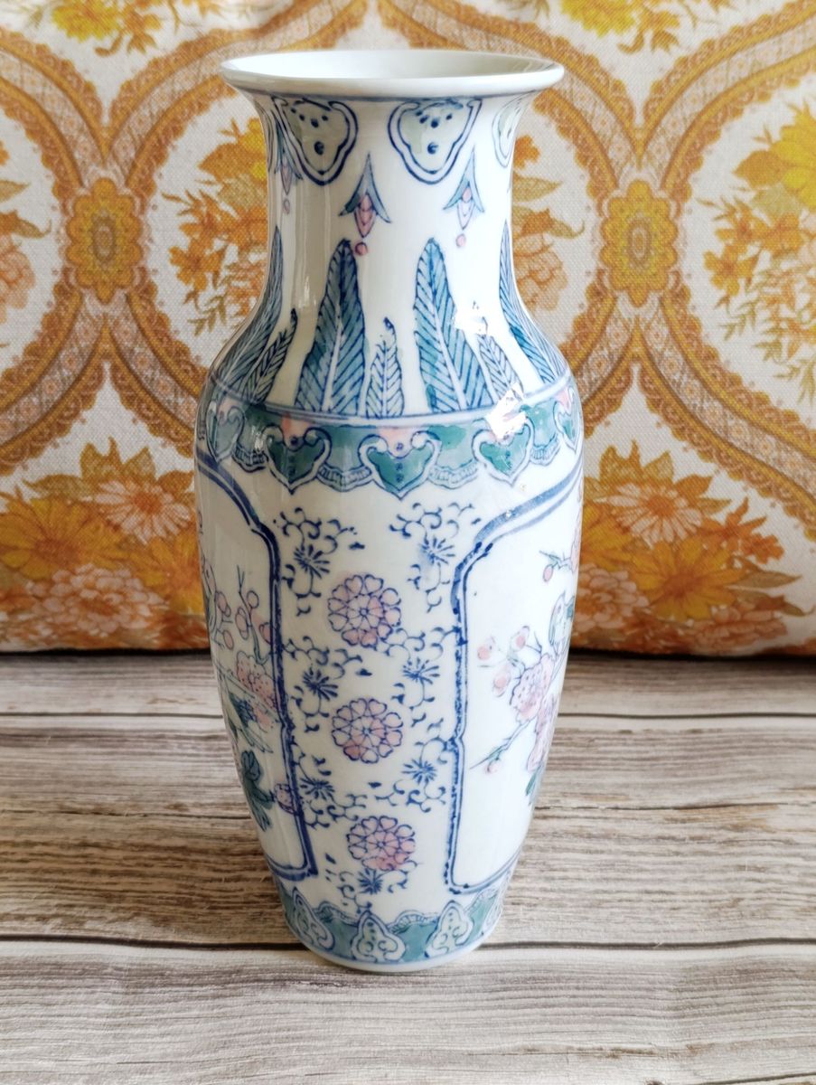 Vintage Vaas Chinees Porselein image 8
