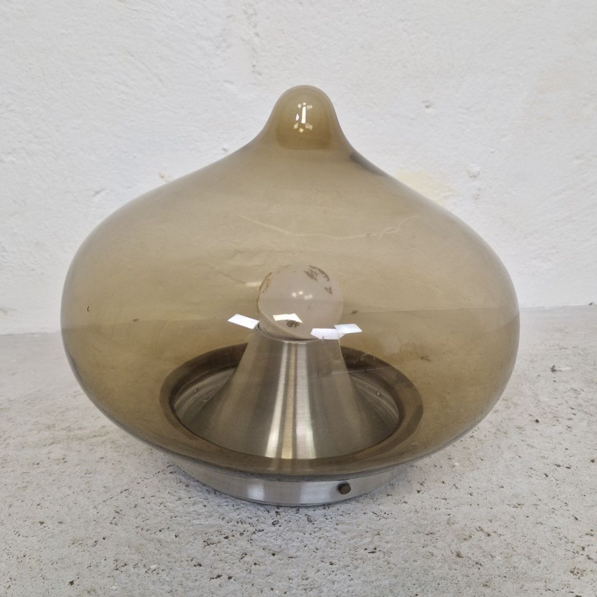 Dijkstra Druppel Plafondlamp Jaren 70 image 2