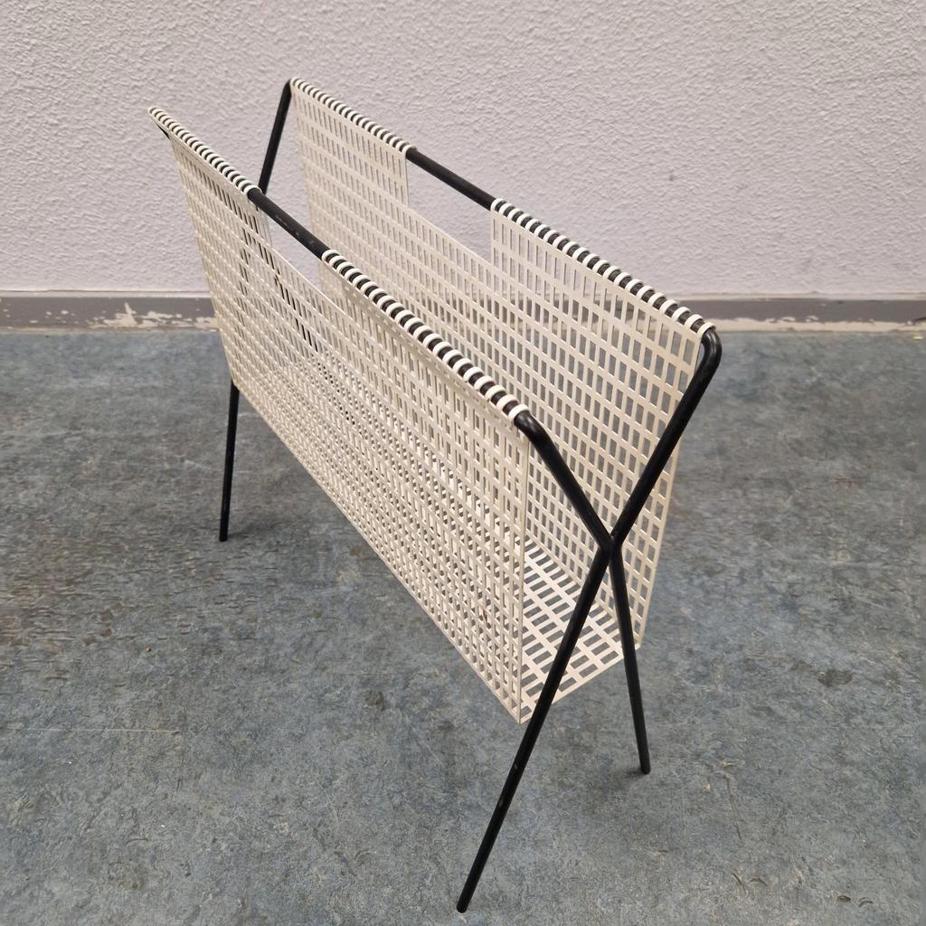 Vintage Lectuurrek Krantenbak Pikastro Stijl Fifties Design image 4